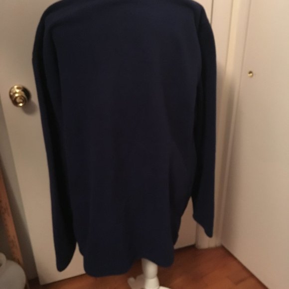 SADDLEBRED BIG AND TALL NAVY SHIRT NEW - Picture 2 of 5